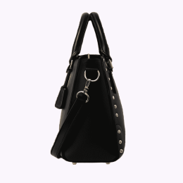 Женская сумка Nuvella из натуральной кожи чёрного цвета