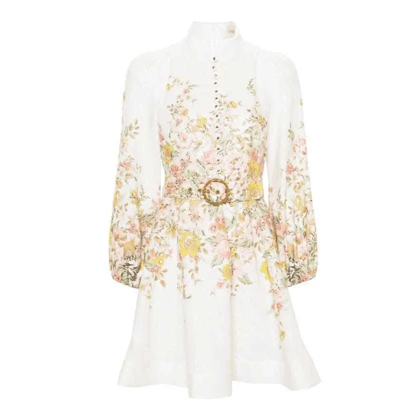 Платье коктейльное Nuvella (белое, размер L)