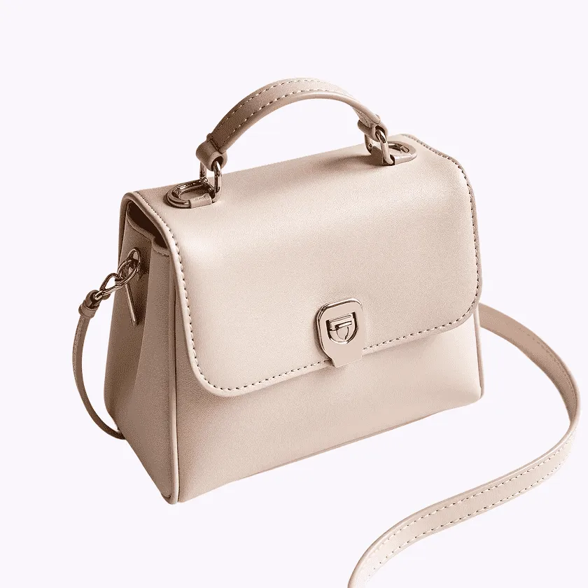 Женская сумка Nuvella кросс-боди бежевого цвета